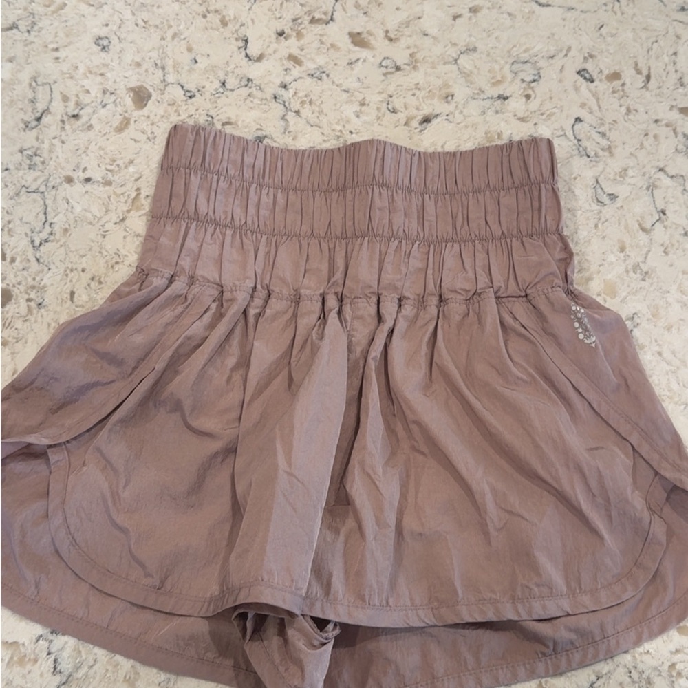 Pink free people shorts